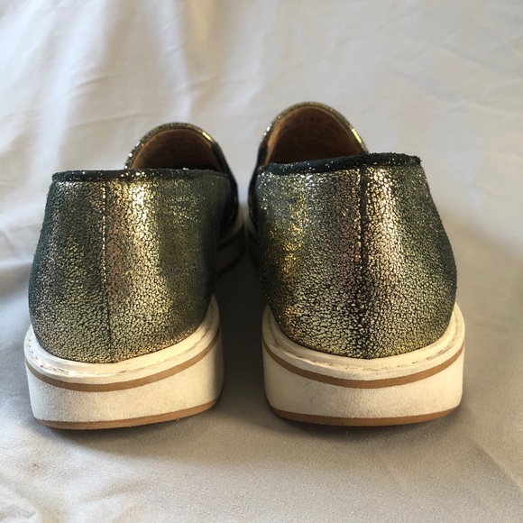 Boemos Italian leather slip ons women’s size 8.5 - Picture 3 of 6